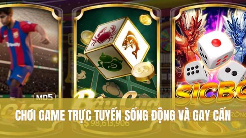 Xóc Dĩa Livestream GO88 – Trận Đấu Nhanh, Kịch Tính Từng Giây 3 Chơi game trực tuyến sống động và gay cấn