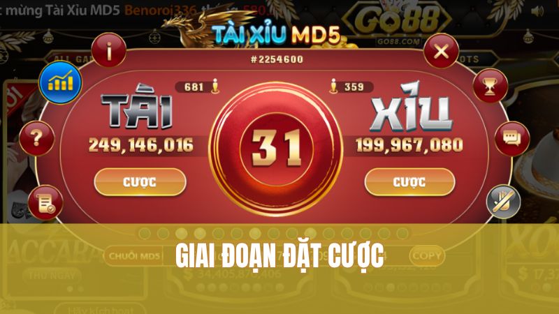 Giai đoạn đặt cược