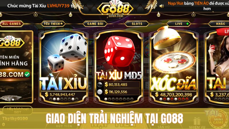 GO88 US🥇 Game Bài Đổi Thưởng Số 1 | Đăng Ký Nhận 50K 7 Giao diện trải nghiệm hoàn hảo là một trong những ưu điểm nổi bật của cổng game